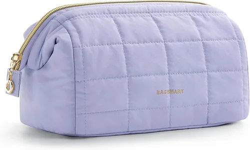 Miniatura 11 de Bagsmart - Estuche de Maquillaje para Viaje, Neceser de Artículos de Aseo Personal, Bolsa de maquillaje