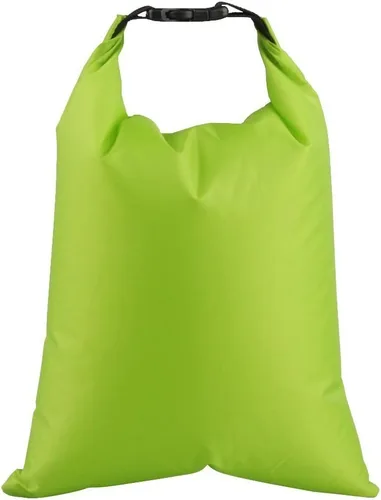 Miniatura 3 de Juego de 3 bolsas secas impermeables para guardar cosas al aire libre, para kayak, playa, rafting, barco, surf (verde)