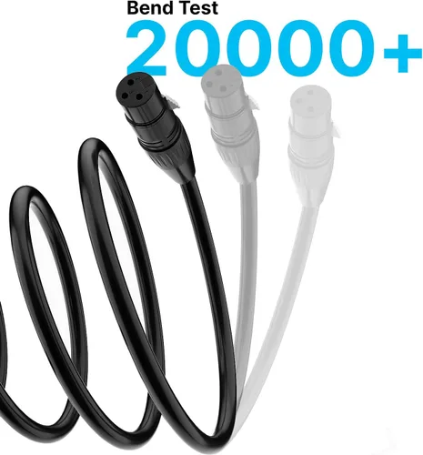 Miniatura 5 de Cable XLR hembra a hembra, cable de micrófono XLR de 3 pines hembra a hembra para equipos de audio y sonido (5 pies/4.9 ft, 1 unidad)