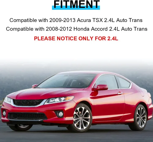 Miniatura 3 de JDMON 5 piezas de repuesto para motor de motor y montaje Trans para Honda Accord 2.4L 2008-2012, Acura TSX 2009-2013 (transmisión automática)