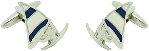 Miniatura 2 de MasGemelos - Windsurf Blue Cufflinks