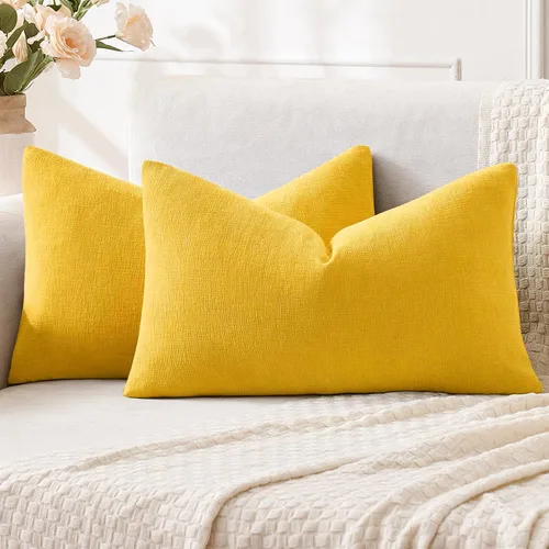 Miniatura 47 de MIULEE Juego de 2 fundas de almohada cuadradas decorativas de felpilla suave de 20 x 20 pulgadas para sofá, sala de estar y cama de color verde oliva