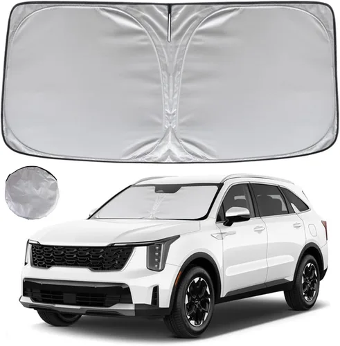Miniatura 118 de KAYZT Parasol para parabrisas para Honda Civic 2022-2025 11.ª generación, parasol plegable para ventana delantera, accesorios de ajuste personalizado