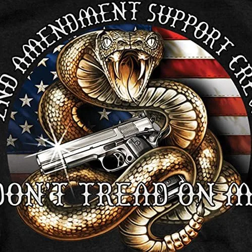 Miniatura 4 de Hot Leathers Camiseta 2nd Amendment Rattler para hombre