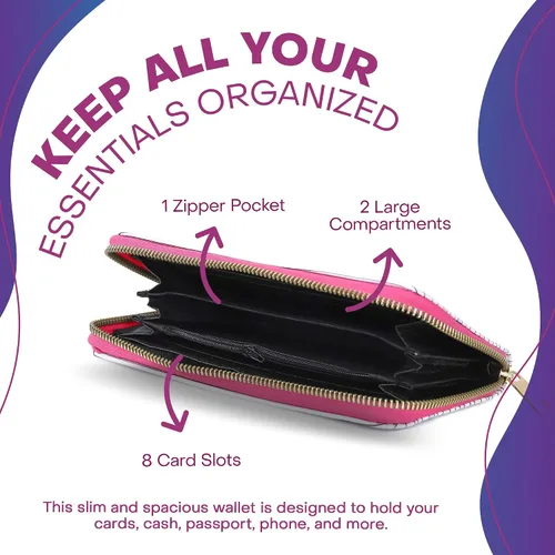 Miniatura 4 de Rave Envy Billetera para niñas, billetera para niñas, billetera para niños, lindas carteras de moda para mujer, carteras pequeñas de moda para mujer