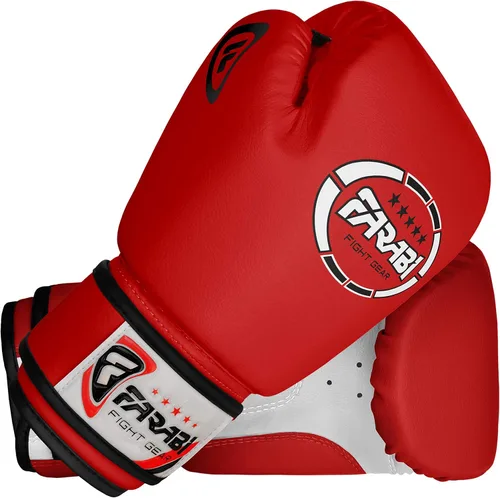 Miniatura 6 de Farabi Sports Guantes de boxeo para niños de 4, 6, 8 onzas, guantes de boxeo para niños, guantes de boxeo juveniles, guantes de boxeo para niños