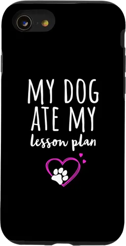 Miniatura 13 de iPhone 14 Mi perro se comió mi plan de lecciones divertido estuche para profesores de regreso a clases