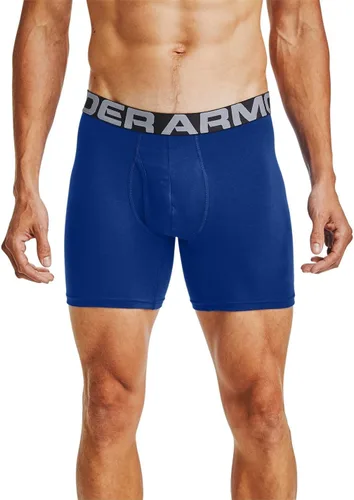 Miniatura 2 de Under Armour Boxerjock 6 Boxerjock de algodón cargado para hombre (3 unidades)