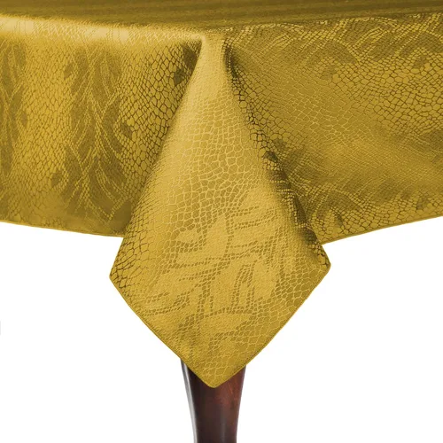 Miniatura 7 de ULTIMATE TEXTILE Modern Damask Kenya - Mantel rectangular (60 x 90 pulgadas), color marrón chocolate