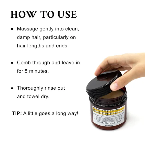 Miniatura 4 de Davines Naturaltech NUTRISTANTE Acondicionador milagroso vegetariano, hidrata e hidrata el cabello quebradizo y no estructurado, añade suavidad