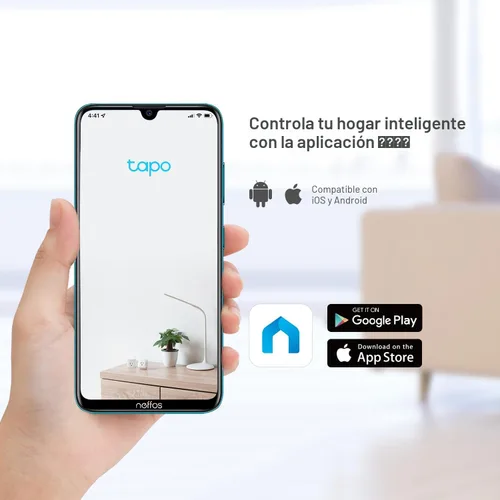Miniatura 5 de Tapo - Nueva cámara de seguridad interior TP-Link de 2K para monitor de bebé, cámara para mascotas Detección de movimiento Audio de 2 vías