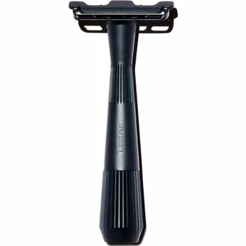 Miniatura 10 de Leaf Thorn Razor by Leaf Shave, maquinilla de afeitar de una sola hoja de metal para hombres y mujeres, cabeza fija con asistencia de carga