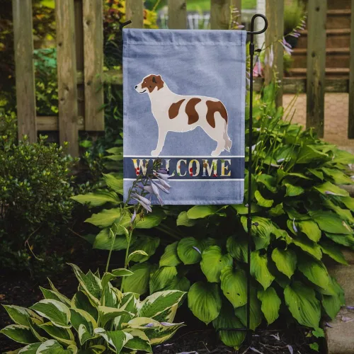 Miniatura 2 de Caroline's Treasures BB8334GF AIDI Bandera de jardín para perro de montaña del Atlas, bandera de buzón azul, bandera decorativa para patio exterior