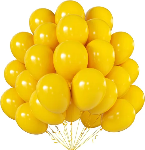 Miniatura 17 de KALOR Globos dorados champagne, 100 piezas de 5 pulgadas de globos mini de látex mate para arco de guirnalda de globos, decoración de cumpleaños