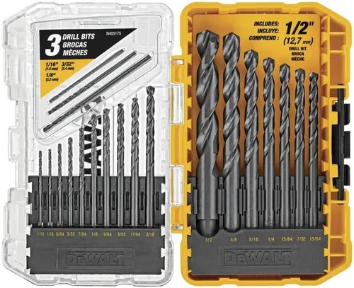Miniatura 18 de DEWALT DW1169 - Brocas helicoidales (14 piezas)