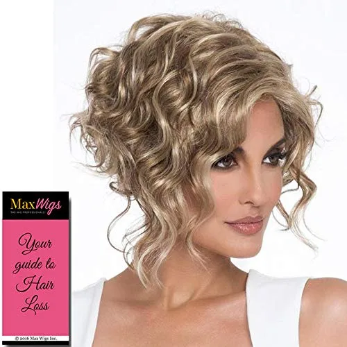 Miniatura 3 de Kelsey - Peluca de color negro – Envy Wigs de 11 pulgadas con ángulo asimétrico Bob largo delicioso rizos coquetos sintético monofilamento superior