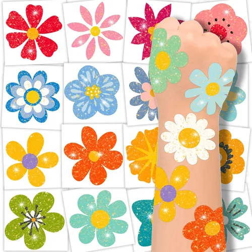 Miniatura 11 de winthrop 120 tatuajes temporales de animales para niños, tatuajes de seguridad impermeables envueltos individualmente, la mejor opción