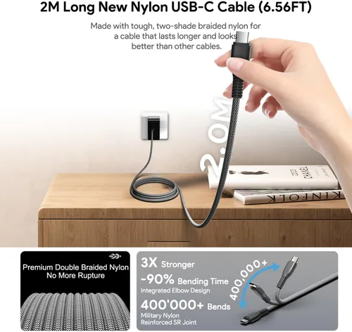 Miniatura 6 de HKY PD - Cargador USB tipo C de 65 W para JBL Xtreme 4, Xtreme 3 altavoz y SOUNDBOKS La batería (USB-C) Soundboks 4/3/2/Go Gen.4 Bluetooth