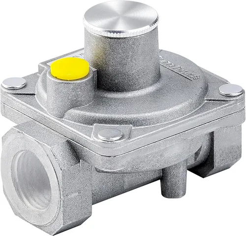 BurnTouch - Regulador de gas 7010-5010 1/2 PSIG 1/2 pulgada NPT gas natural y propano líquido NAT 5 pulgadas - GLP 10 pulgadas WC, para cocinas de