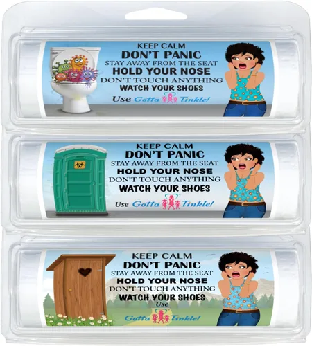 Miniatura 51 de Rollos de papel higiénico biodegradable sin núcleo de tamaño de viaje de alta calidad, práctico dispensador de plástico, mascotas y caballos 617