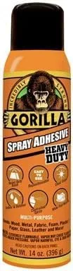 Gorilla Pegamento 6301502 Adhesivo en aerosol, 14 oz. - Cantidad 6