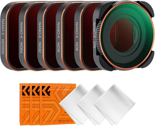 Miniatura 8 de K&F Concept - Juego de 4 filtros para lentes ND8 ND16 ND32 CPL, compatible con GoPro Hero12 / Hero11 / Hero10 / Hero 9 Black, kit de filtros