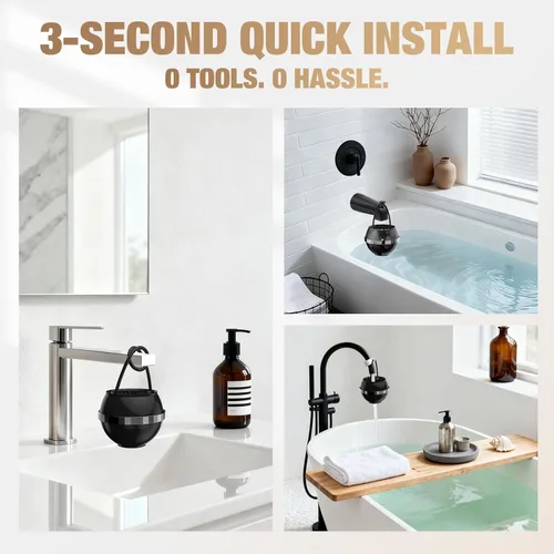 Miniatura 7 de SHLLKTTRY Filtro de agua de baño para grifo de bañera con desbordamiento, filtración, elimina contaminantes, cloro, flúor, suavizante de agua dura