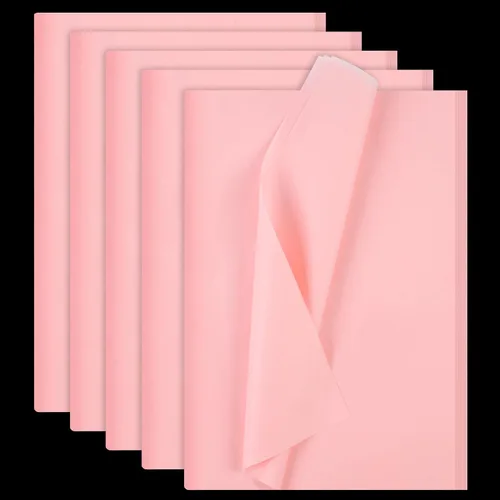 Miniatura 9 de Phinus 140 hojas de papel de seda negro, 14 x 20 pulgadas, papel de seda a granel, papel de seda de envoltura para bodas, cumpleaños, proyectos