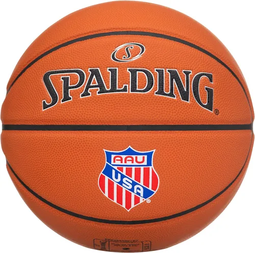 Spalding Precision TF-1000 - Balones de baloncesto para interiores, cubierta acolchada de microfibra de agarre seco, aprobada por la escuela
