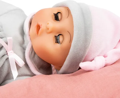 Miniatura 4 de Bayer: Muñeca de bebé de 15 pulgadas "First Words" en gris, con 24 sonidos y accesorios