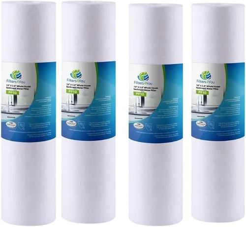 CFS Cartuchos de filtro de agua para sedimentos compatibles con los modelos 9534-40 y EC110 - Filtro de repuesto de 1 micra para toda la casa -