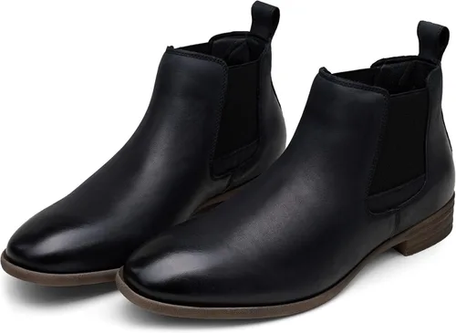 Miniatura 6 de Jousen Men's Suede Chelsea Boots