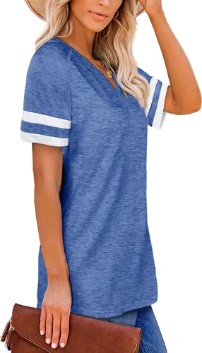 Miniatura 3 de Grace's Secret Womens Tops Summer Clothes Shirts for Women Casual Short Sleeve Fashion Blouses Trendy Tunic Tops