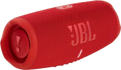 JBL CHARGE 5 - Altavoz Bluetooth portátil con IP67 impermeable y carga USB, color rojo