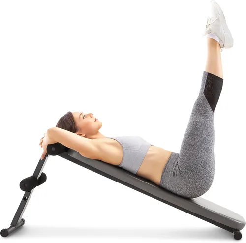 Miniatura 2 de Marcy Banco de ejercicios inclinado utilitario para entrenamiento de fuerza y entrenamientos de gimnasio en casa
