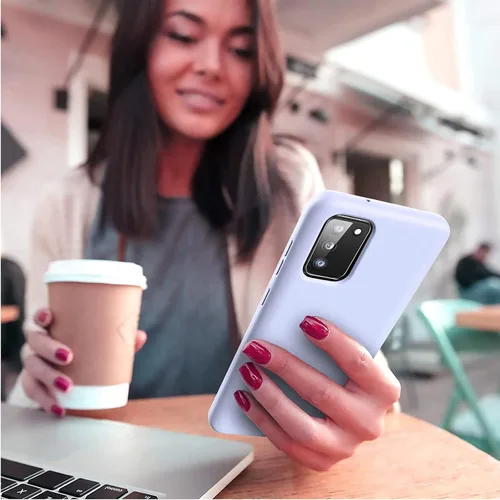 Miniatura 3 de Funda Samsung Galaxy A52 5G y 4G, funda de silicona líquida con forro de microfibra gruesa diseño a prueba de golpes, funda de goma de gel suave