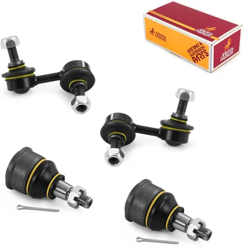 Miniatura 128 de Metrix Premium Chassis Parts - Juego de 4 piezas de articulación de rótula superior y barra estabilizadora delantera para Ford Ranger RWD 1998-2011