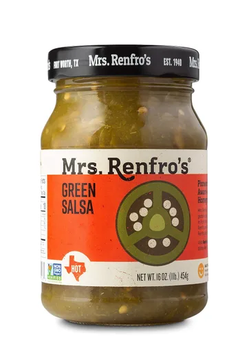 Miniatura 5 de Mrs. Renfro’s Green Salsa – Gluten Free (16-oz. jars, 2-pack)