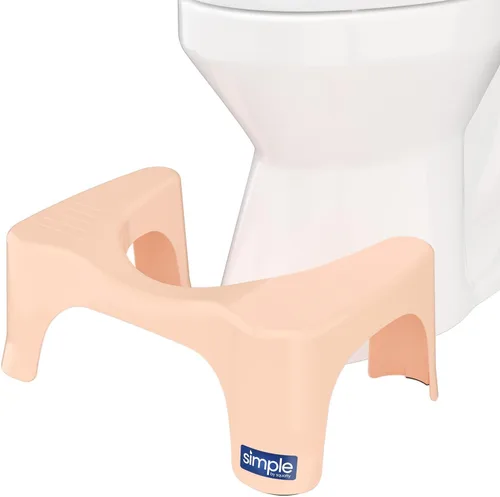 Miniatura 13 de Squatty Potty The Original - Taburete de inodoro de baño, ligero curvo con diseño elegante y moderno, negro, 7 pulgadas