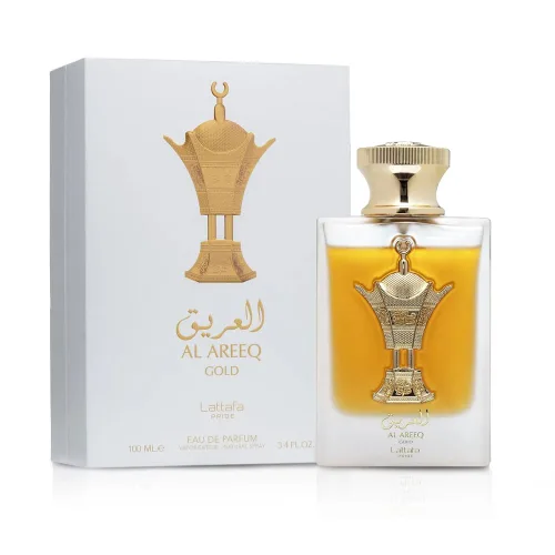 Miniatura 2 de Lattafa Al Areeq Gold Eau De Parfum Spray para Unisex, 3.4 onzas