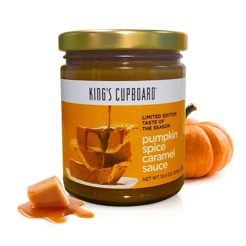 Miniatura 8 de King's Cupboard Salsa de caramelo Butterscotch - La salsa perfecta para helado, salsa de frutas, postres, café, cobertura de caramelo - Sin gluten