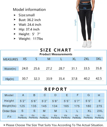 Miniatura 7 de THE GYM PEOPLE Pantalones de yoga gruesos de cintura alta con bolsillos, forro polar, control de abdomen, leggings de entrenamiento para mujer