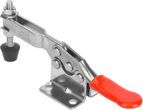 Miniatura 8 de Abrazaderas de palanca de sujeción, abrazadera de palanca horizontal de liberación rápida de acero inoxidable 304, capacidad de sujeción de 59.5