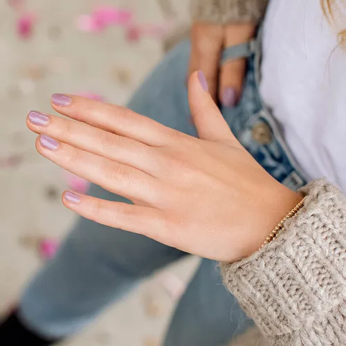 Miniatura 2 de Sensationail Esmalte de uñas de gel At Home Gel de secado rápido, brillante, duradero, sin tiempo de secado, dura hasta 2 semanas, huele las rosas