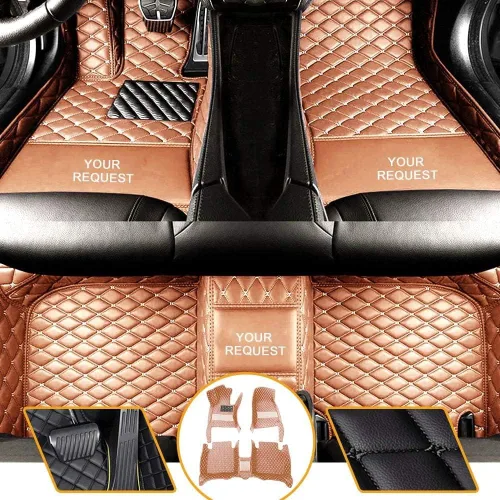 Miniatura 13 de Personaliza las alfombrillas de cuero de lujo de protección para todo tipo de clima para automóviles, SUV y camiones según el modelo automotriz