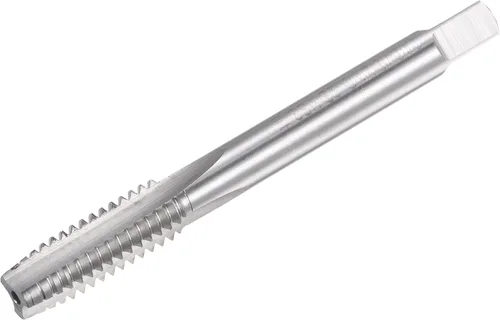 Miniatura 6 de uxcell Macho de roscar para fresado de roscas 3/8"-16 UNC, máquina de mano izquierda HSS (acero de alta velocidad) 6542 sin recubrimiento 3 flautas