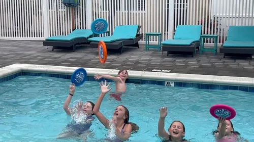 Miniatura 6 de SkimBe® Disco de juguete – Disco de desnatamiento para piscina, playa y juegos de verano – Juguete de desnatamiento de agua para niños y adultos