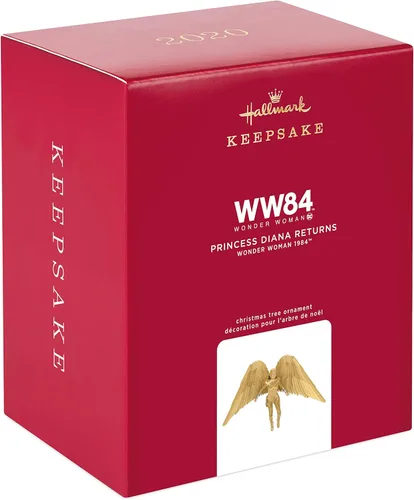 Miniatura 3 de Hallmark Adorno navideño de recuerdo 2020, DC Comics Wonder Woman 1984 Princesa Diana Returns (1899QXI3359)
