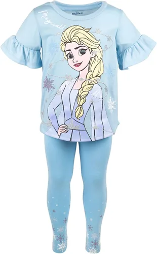 Miniatura 5 de Disney Conjunto de camiseta y leggings con estampado de volantes de Princess Moana
