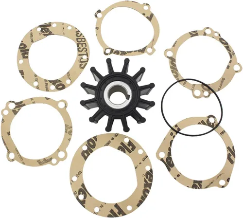 Miniatura 2 de MARKGOO Kit de impulsor de bomba de agua intraborda de repuesto para Sherwood 10615K-SHW Jabsco 18948-0001-P Johnson 09-702B-1 Volvo Penta 835874